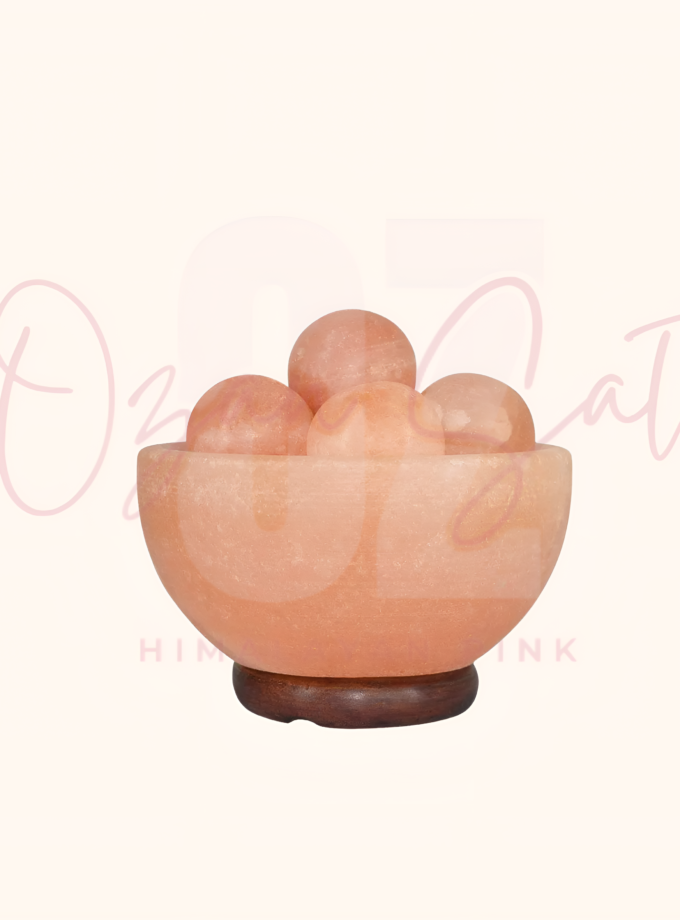 Himalayan Salt Fire Bowl Lamp